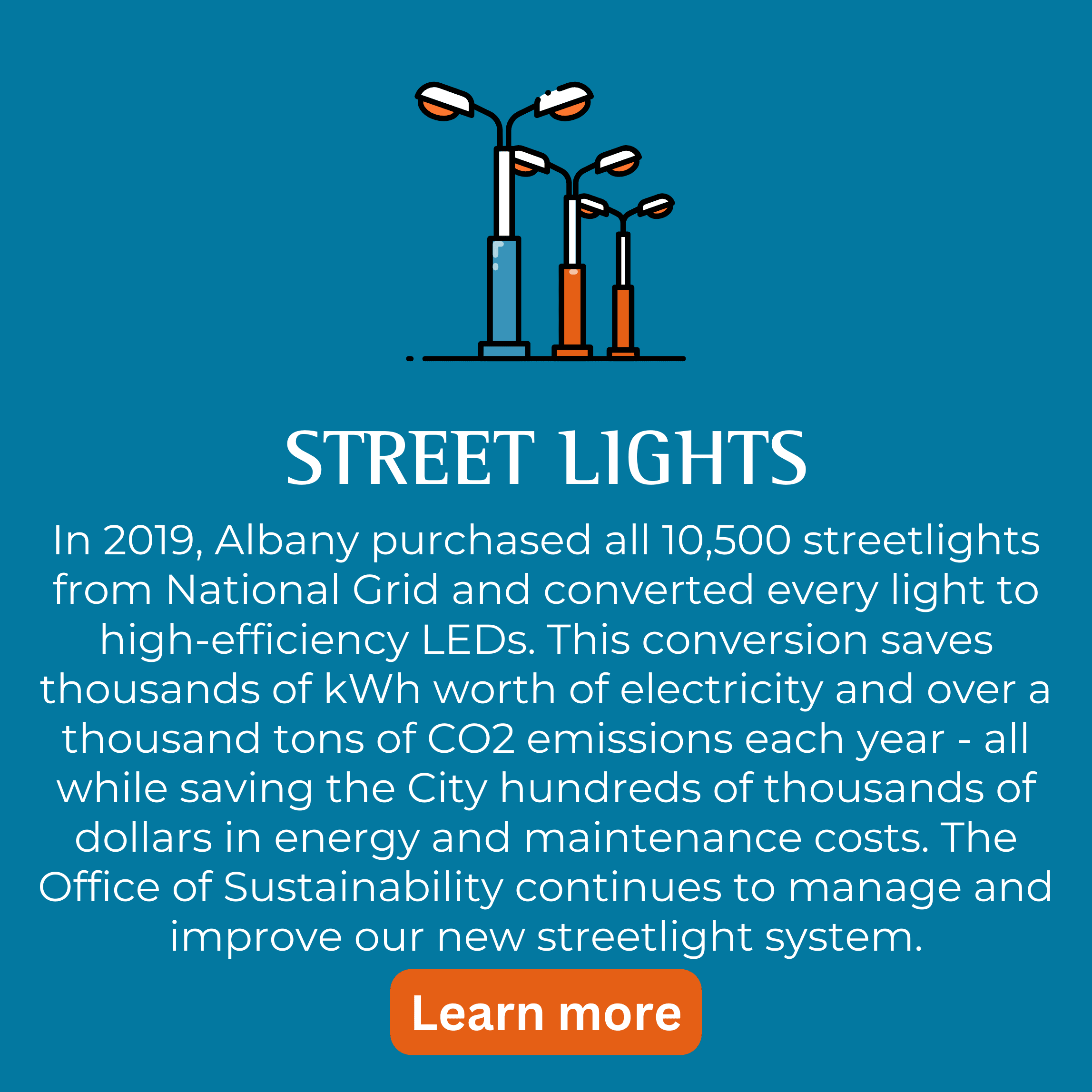 Street Lights  Initiatives Icon