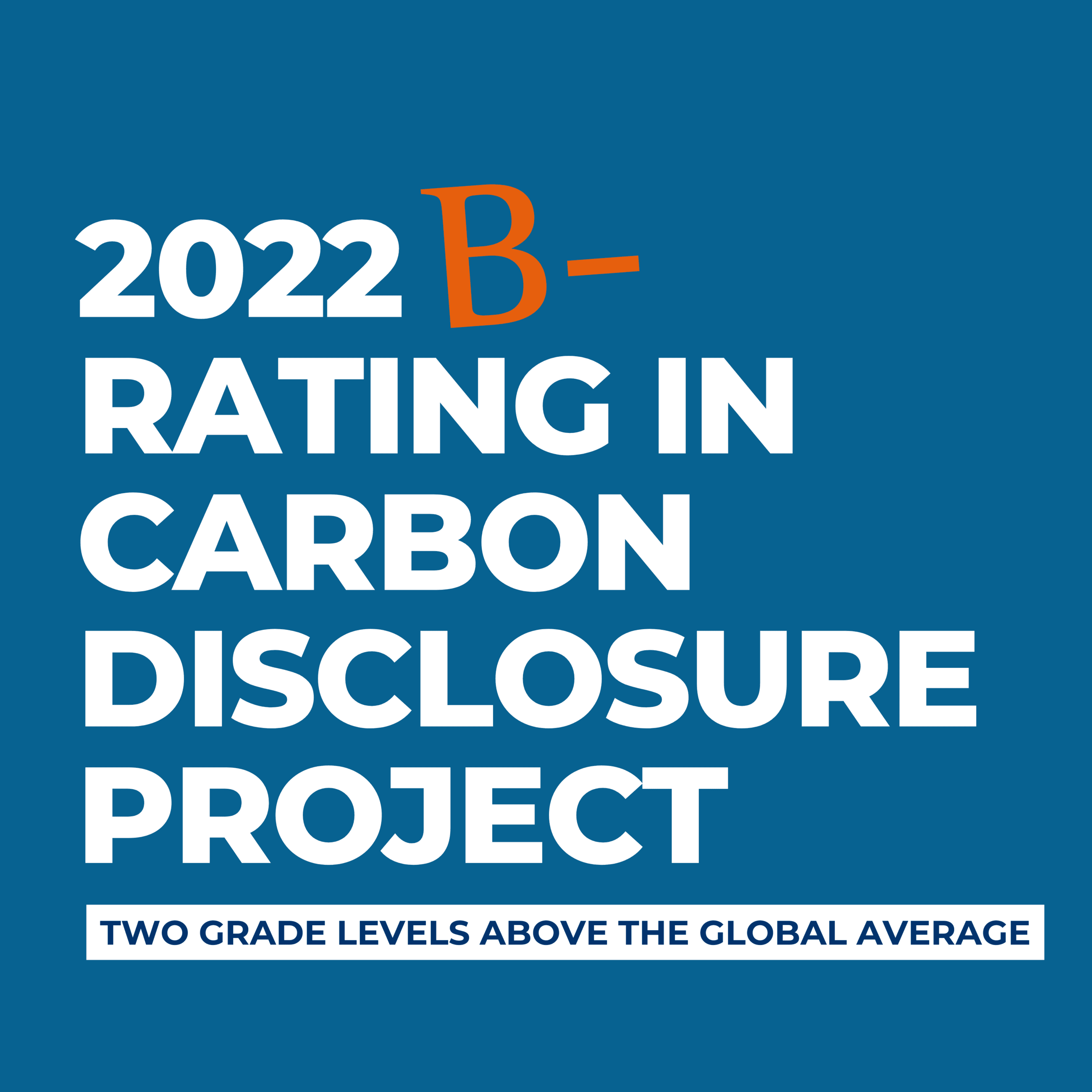 Sustainability Achievement Carbon Dislosure