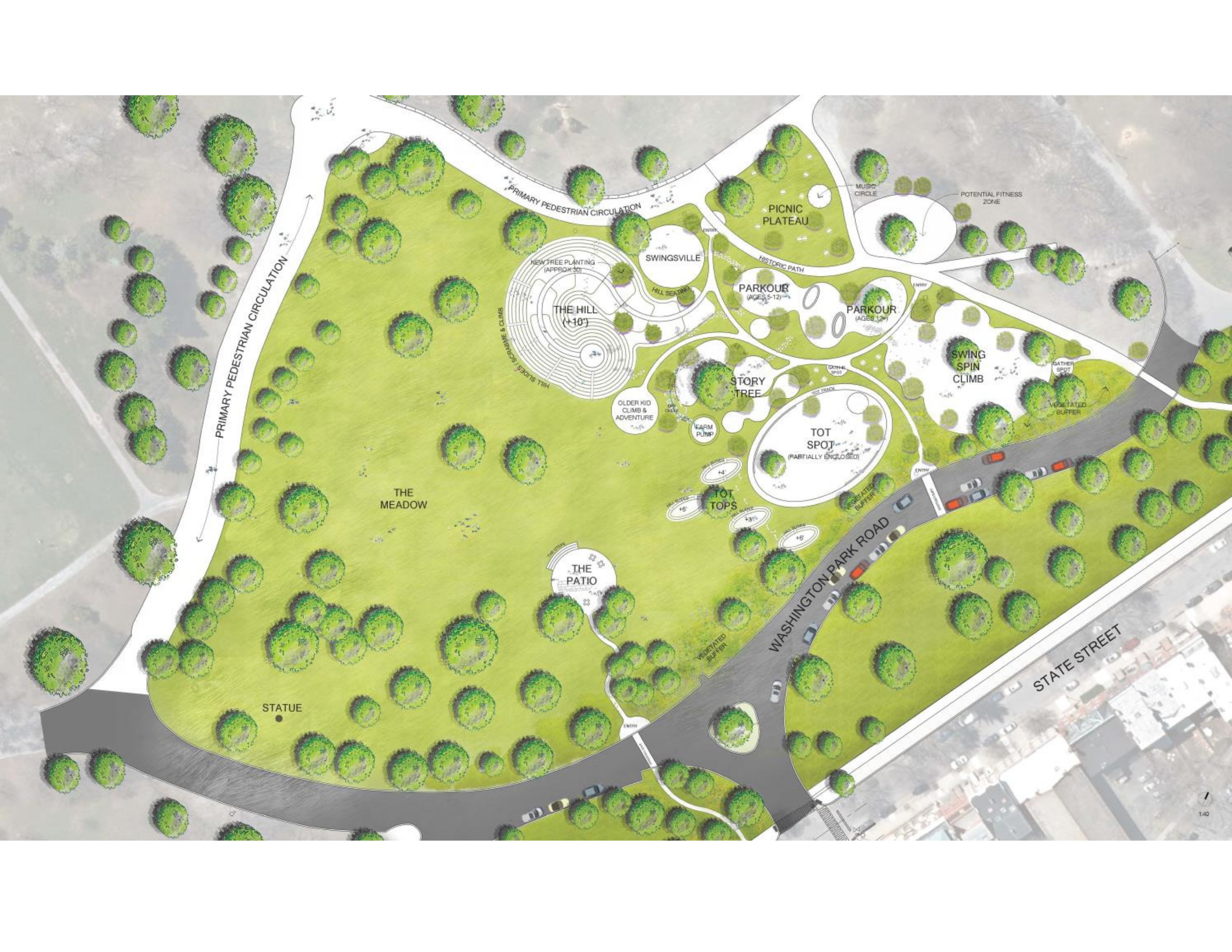 Washington Park Rendering